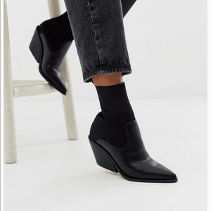 ASOS pointed ankle boots